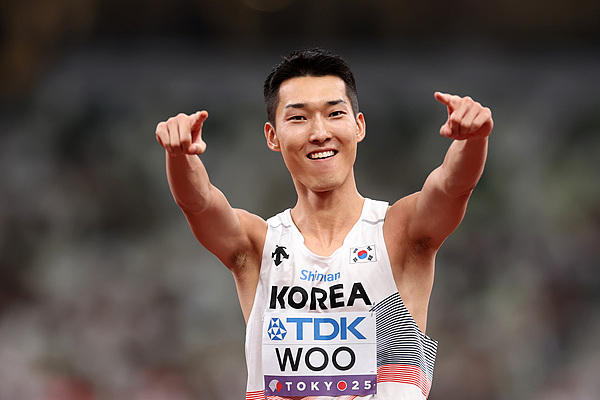 尊享配资 田径世锦赛｜男子跳高屈居亚军，禹相赫就是韩国田径的门面